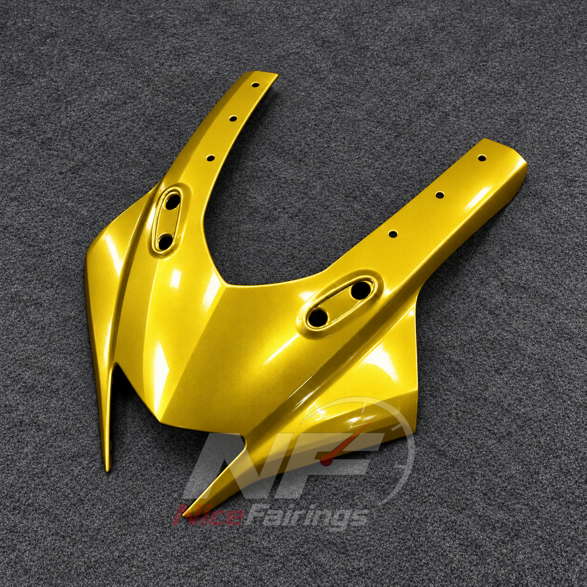 Fairing Kit Fits 2023-2026 YAMAHA YZF-R125 - ABS Plastic Bodywork - Gold | NiceFairings - rear angle image