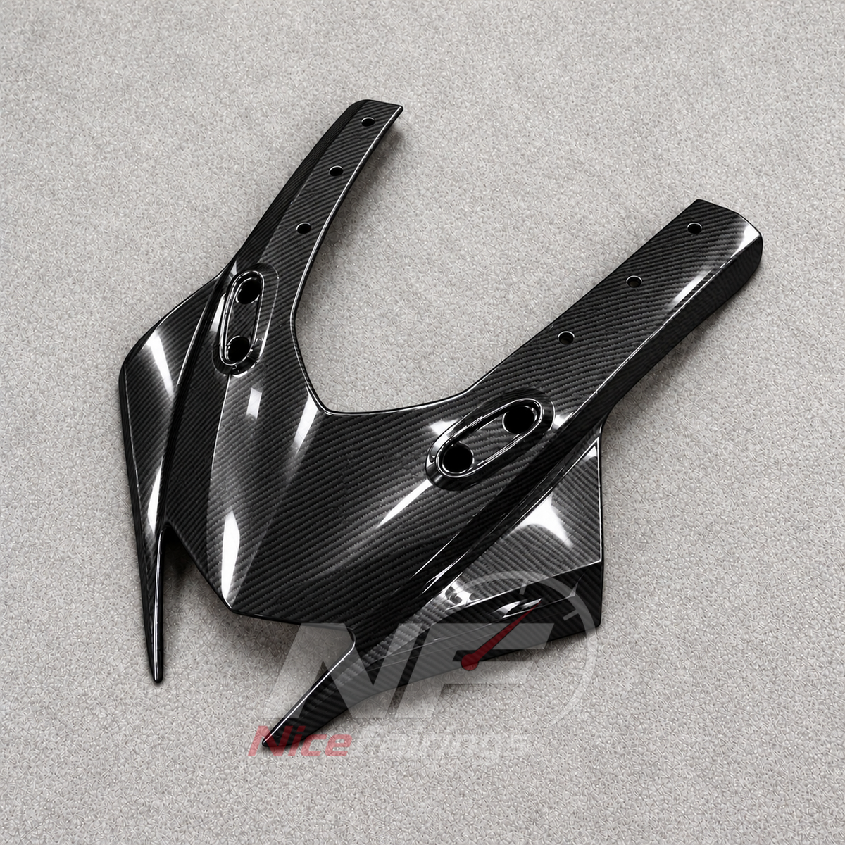 Replacement Fairings Fit 2023-2026 YAMAHA YZF-R125 - ABS Plastic Bodywork - Teal Gold Black | NiceFairings - front angle image