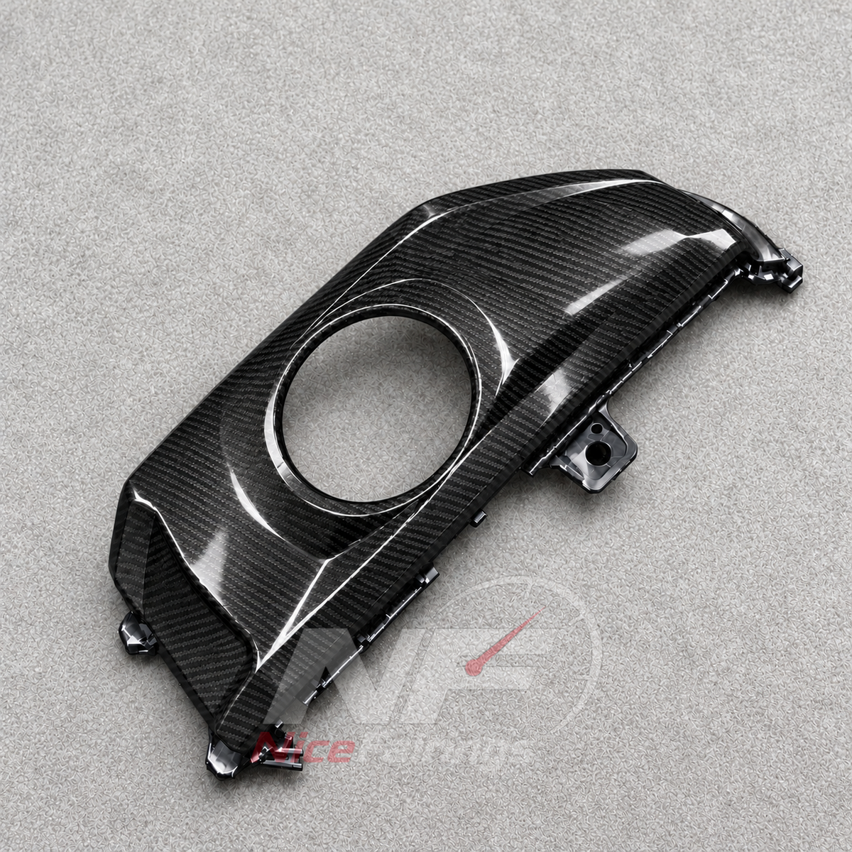 Motorcycle Fairing Kit Fits 2023-2026 YAMAHA YZF-R125 - ABS Plastic Bodywork - Blue Black | NiceFairings - rear angle image