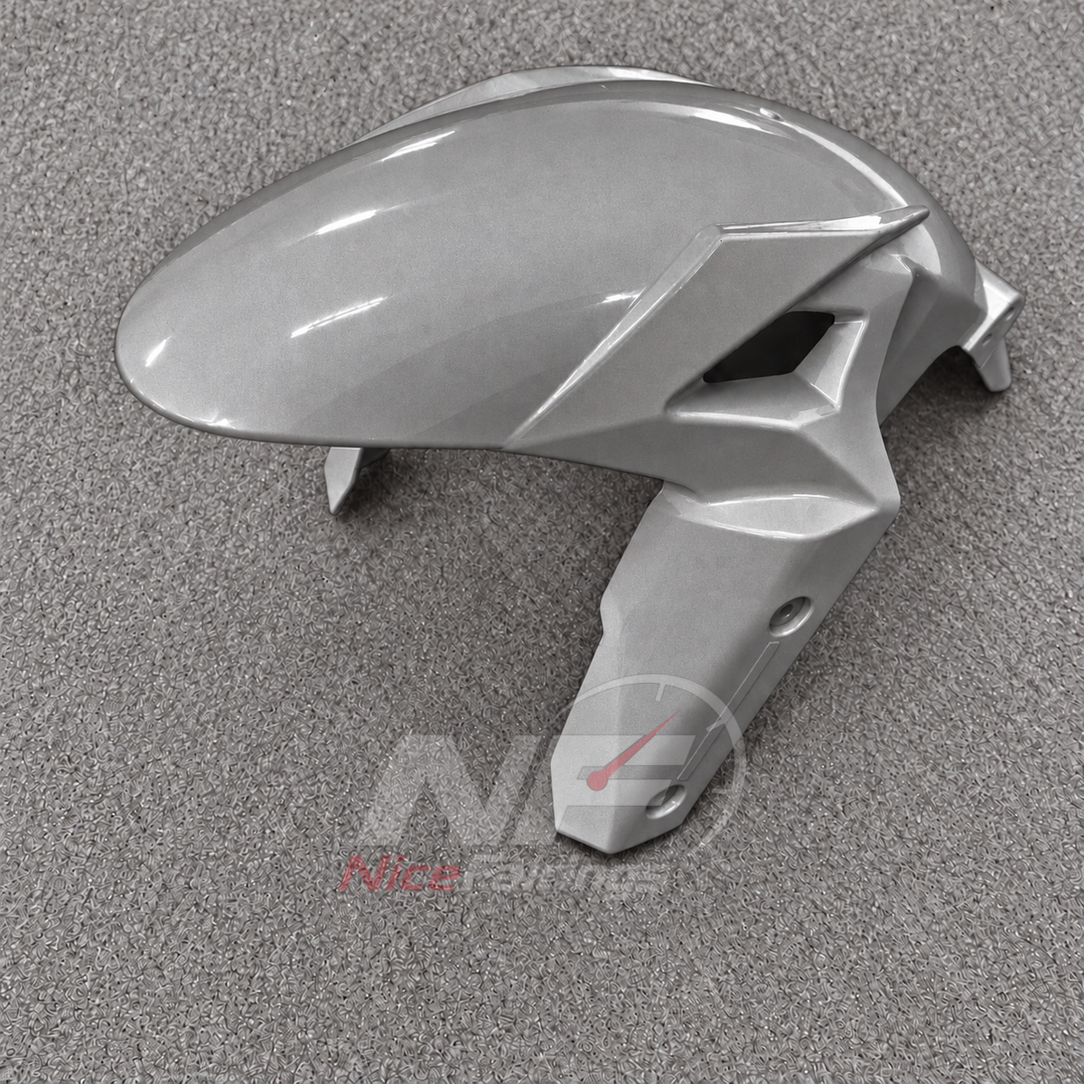 Motorcycle Fairings Fit 2026 KAWASAKI Z1100 - Injection-Molded ABS Plastic - Purple Silver | NiceFairings - detail angle image