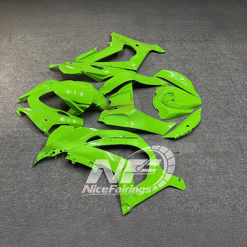 For Kawasaki ZX10R 2016-2020 Ninja Bodywork Set Fairings Kit | NiceFairings - rear angle image
