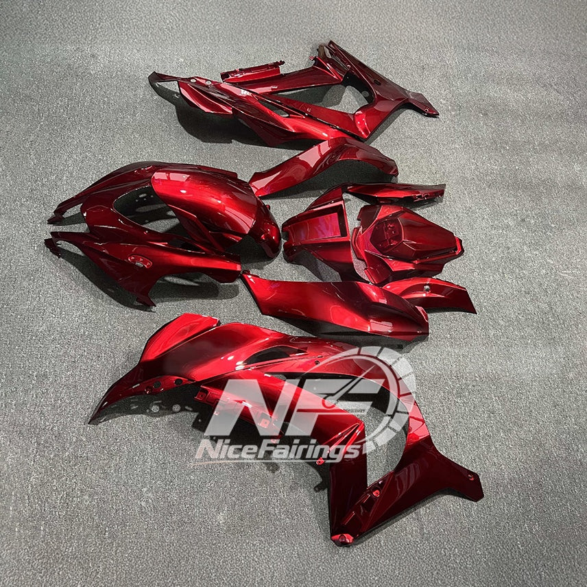 For Kawasaki ZX10R 2016-2020 Ninja Custom Painted Bodywork Plastic Fairings Kit | NiceFairings - rear angle image