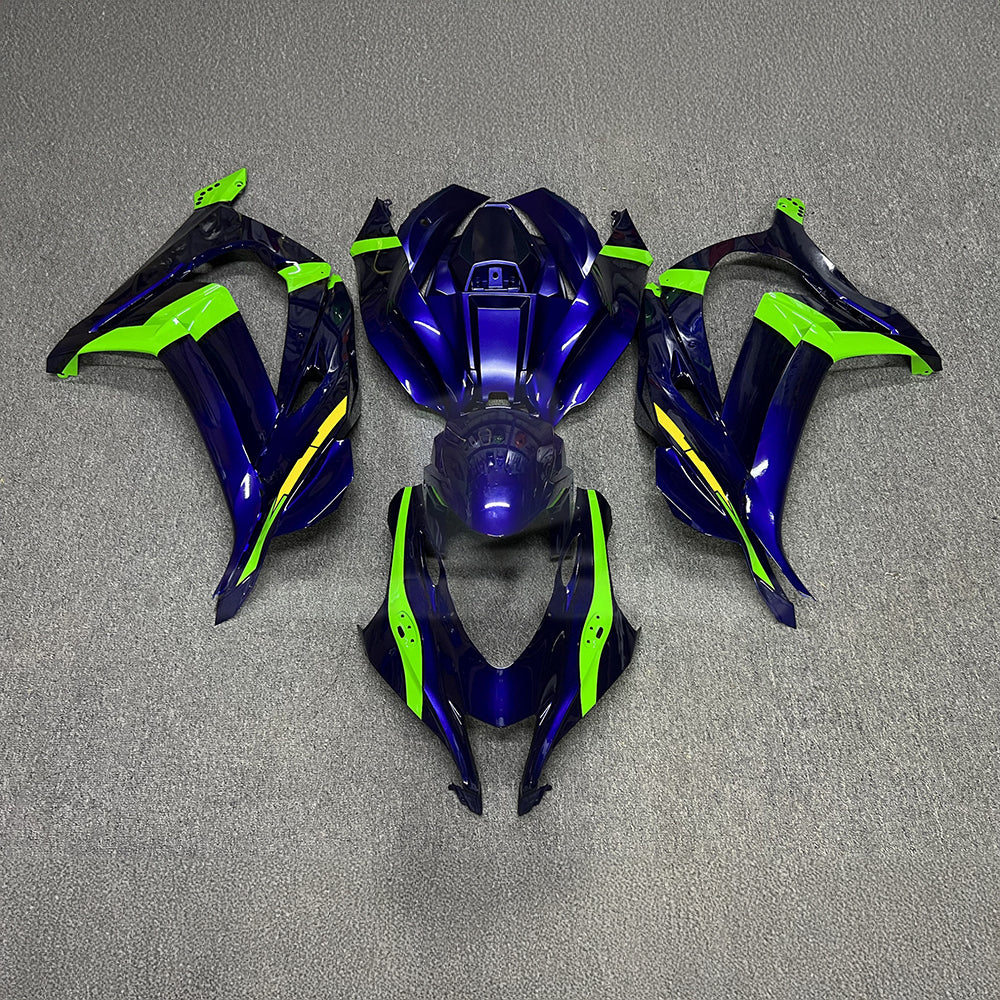 For Kawasaki ZX10R 2016-2020 Ninja Custom Painted Bodywork Plastic Fairings Kit | NiceFairings - paint design NO.9 option image