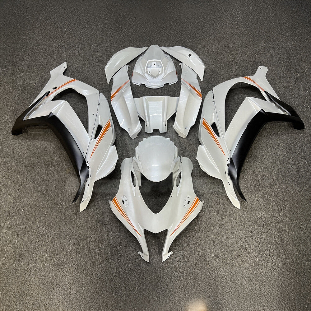 For Kawasaki ZX10R 2016-2020 Ninja Plastic Racing Full Bodywork Fairings Kit | NiceFairings - paint design NO.5 option image