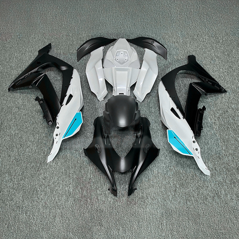 For Kawasaki ZX10R 2016-2020 Aftermarket Carbon Fiber Full Easy Bolt-on Custom Paint Fairings Kit | NiceFairings - paint design NO.3 option image