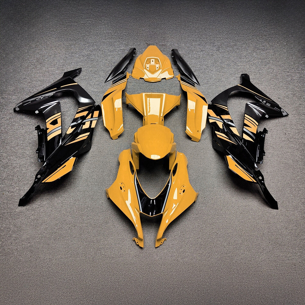 For Kawasaki ZX10R 2016-2020 Carbon Fiber Replacement Parts Custom Painted Custom De Fairings Kit | NiceFairings - paint design NO.6 option image