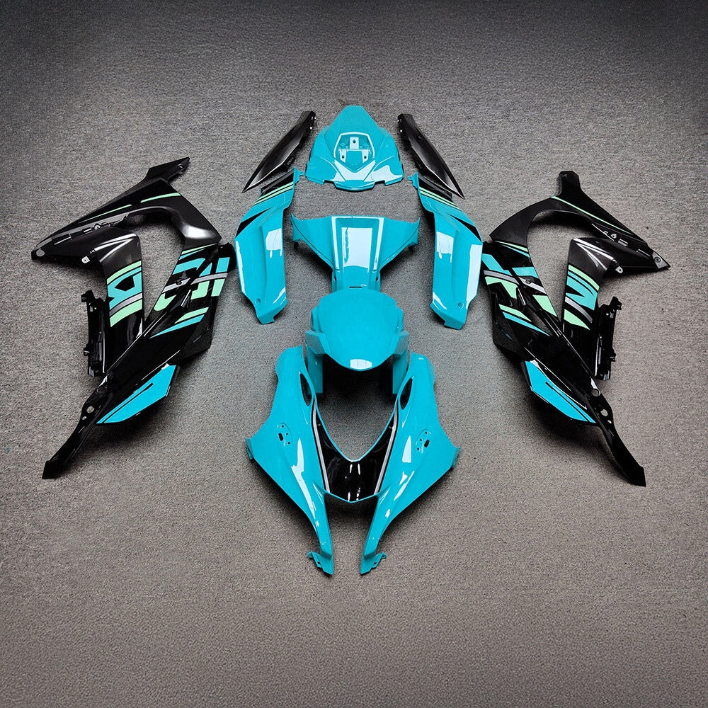 For Kawasaki ZX10R 2016-2020 Ninja Custom Fairings Kit | NiceFairings - paint design NO.8 option image