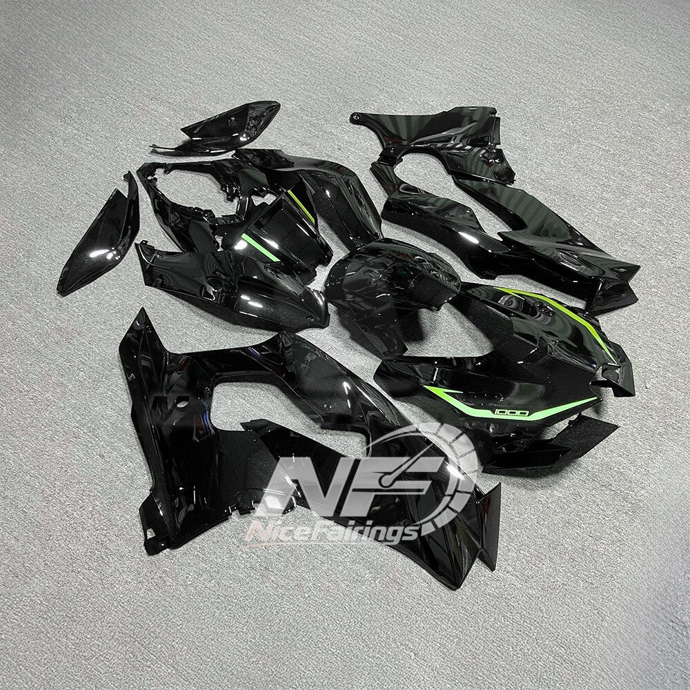 For Kawasaki ZX10R 2021-2026 Design 06 Fairings Kit | NiceFairings - side angle image