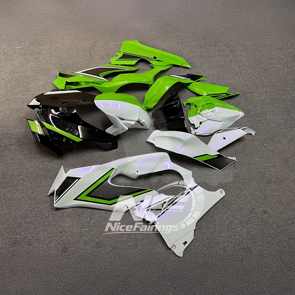 For Kawasaki ZX10R 2021-2026 100% Fit Custom Painted Aftermarket Bodykit Fairings Kit | NiceFairings - rear angle image