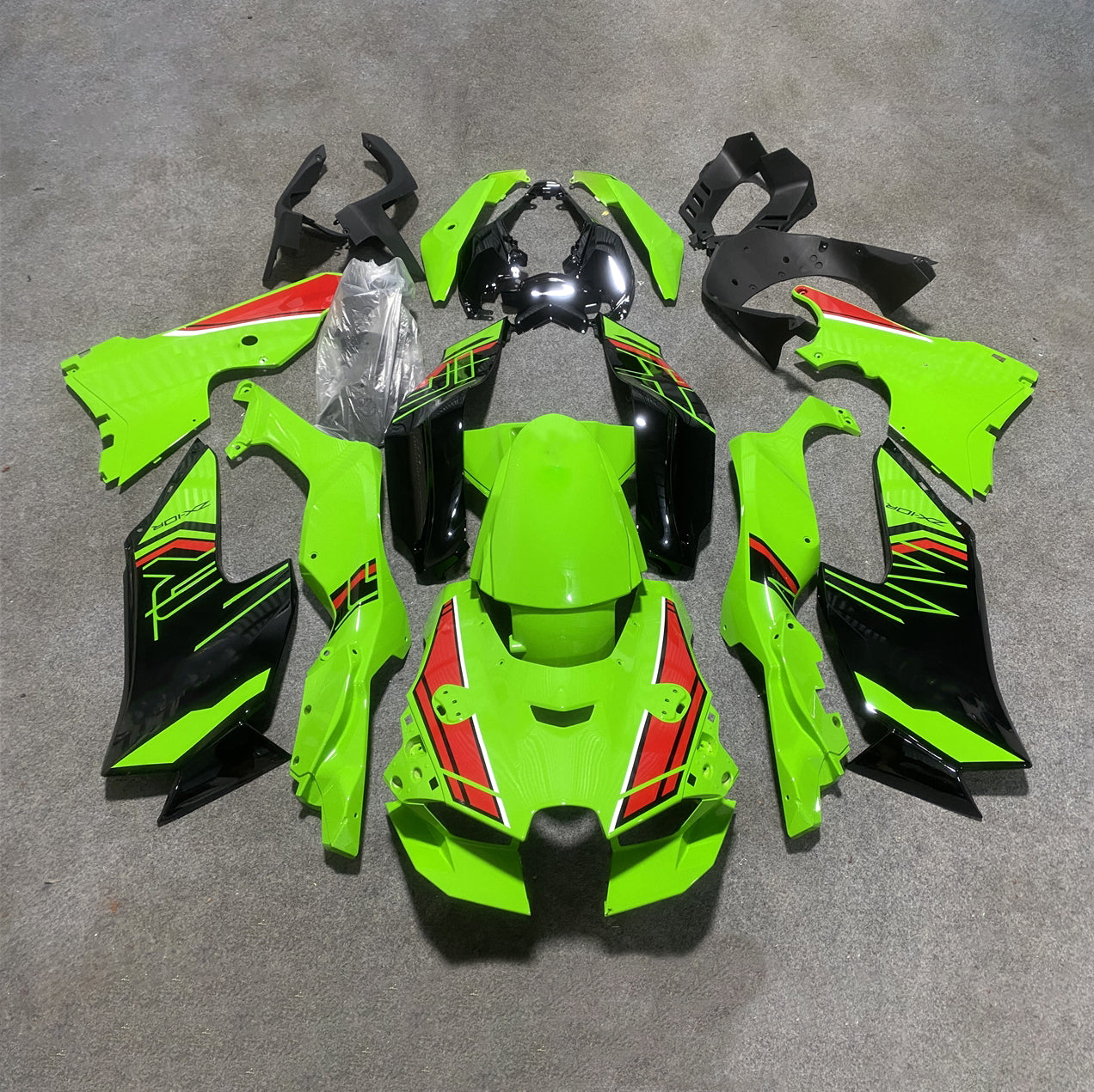 For Kawasaki ZX10R 2021-2026 Design 07 Fairings Kit | NiceFairings - paint design NO.3 option image