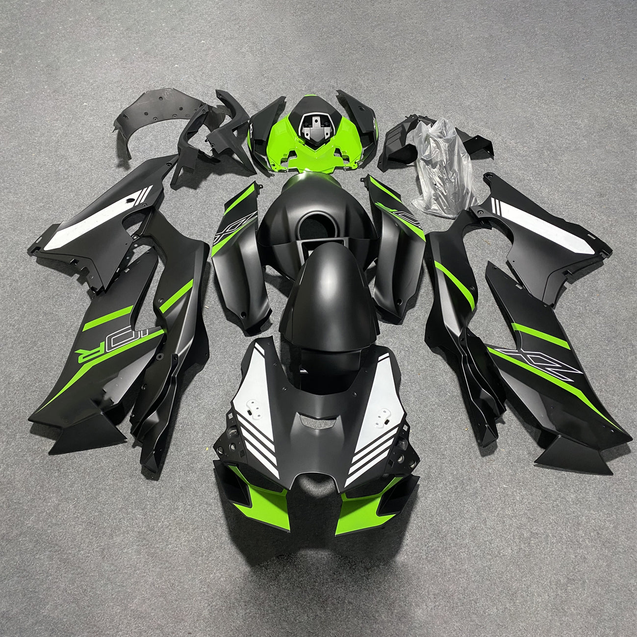 For Kawasaki ZX10R 2021-2026 17-26 Custom Color 100% Fit Aftermarket Cowling Fairings Kit | NiceFairings - paint design NO.5 option image