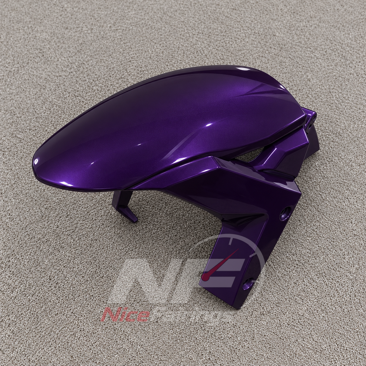 Custom Fairings Fit 2026-2027 KAWASAKI ZX10R - ABS Plastic Fairings - Purple | NiceFairings - additional angle image