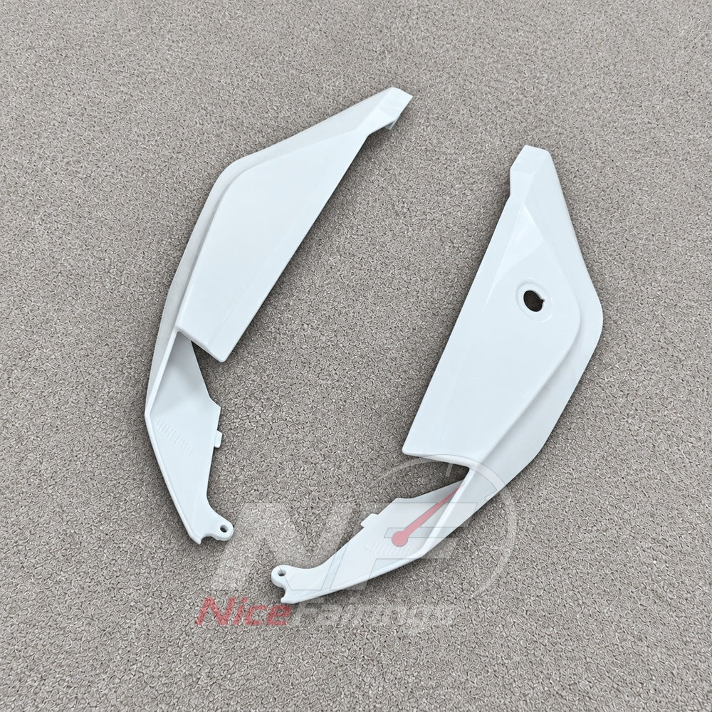ABS Plastic Fairing Kit Fits 2026-2027 KAWASAKI ZX10R - Sportbike Bodywork - White | NiceFairings - detail angle image