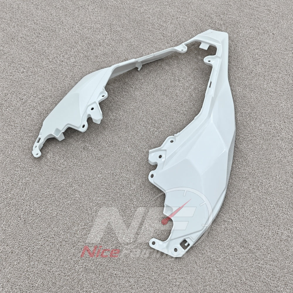 ABS Plastic Fairing Kit Fits 2026-2027 KAWASAKI ZX10R - Sportbike Bodywork - White | NiceFairings - additional angle image