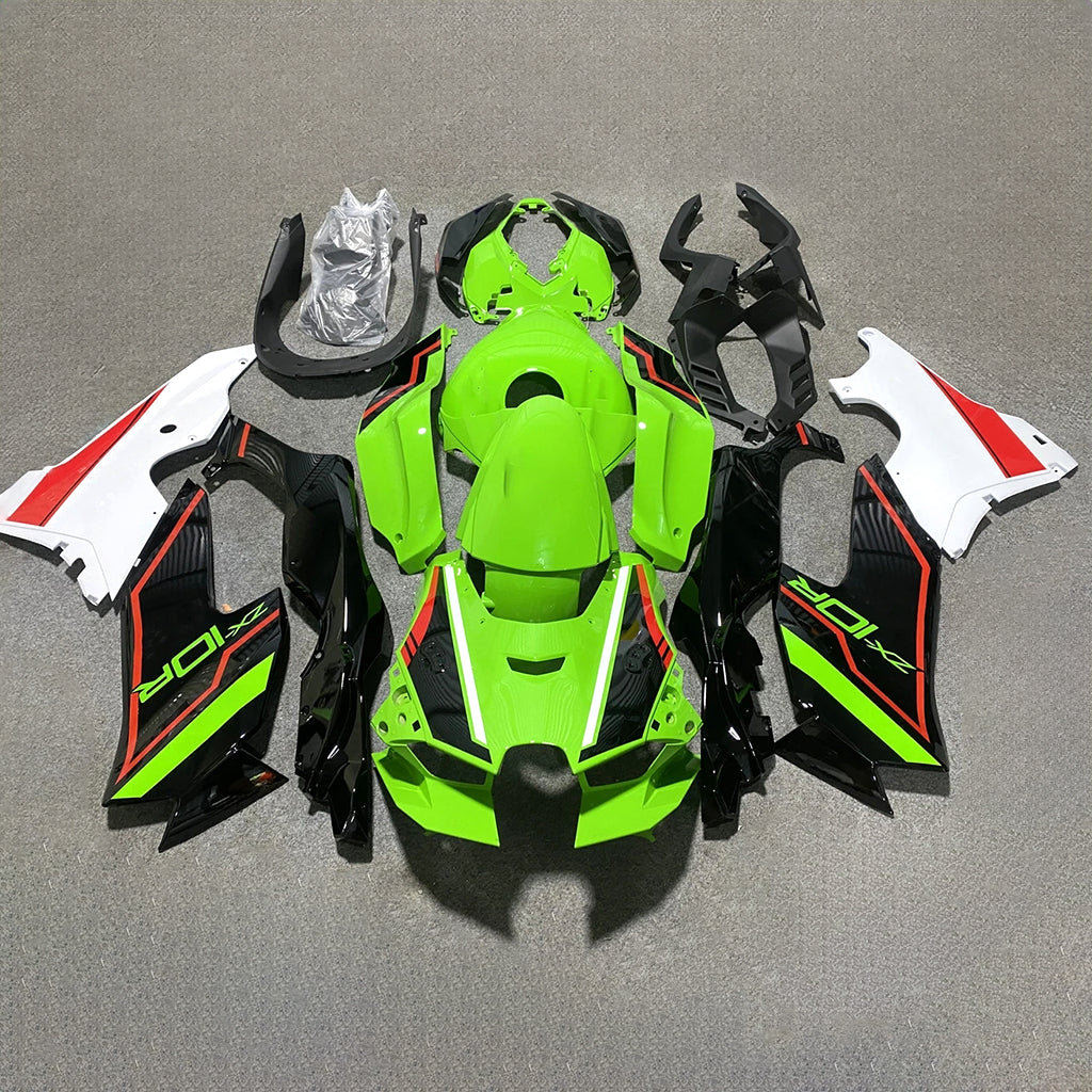 For Kawasaki ZX10R 2021-2026 Pre-Drilled Motorbike Cowl Front Bodywork Sets Shell Fr Fairings Kit | NiceFairings - paint design NO.1 option image