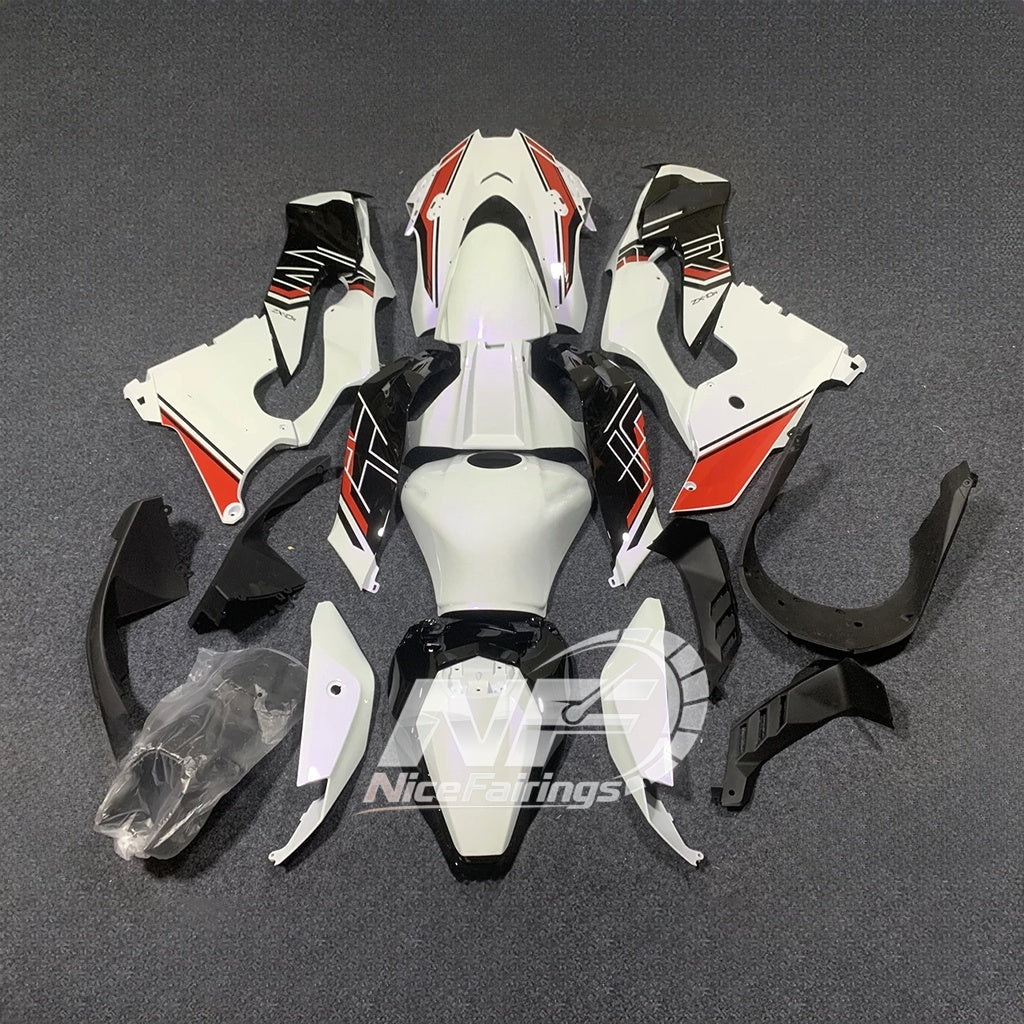For Kawasaki ZX10R 2021-2026 Included Heatshield Body Replacement Fairings Kit | NiceFairings - rear angle image
