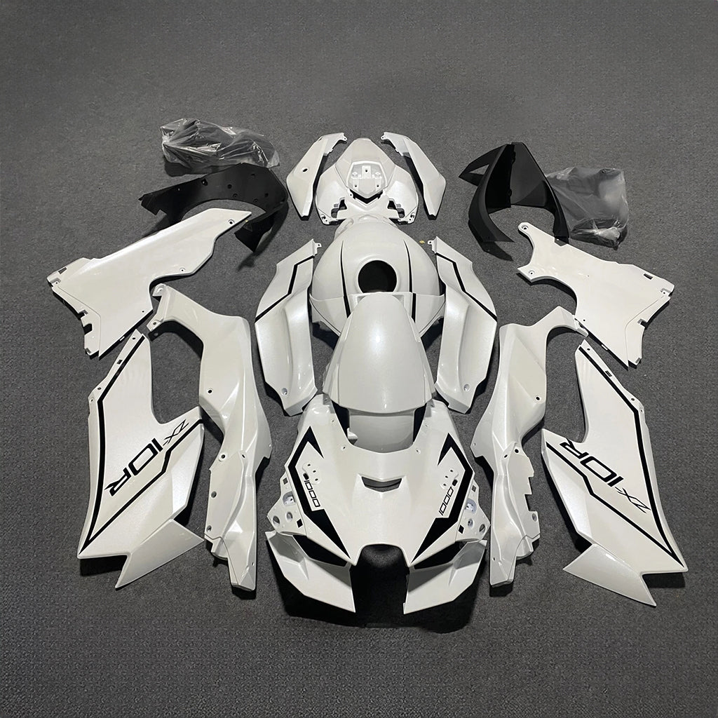 For Kawasaki ZX10R 2021-2026 100% Fit Aftermarket Custom Paint Heatshield Fairings Kit | NiceFairings - paint design NO.7 option image