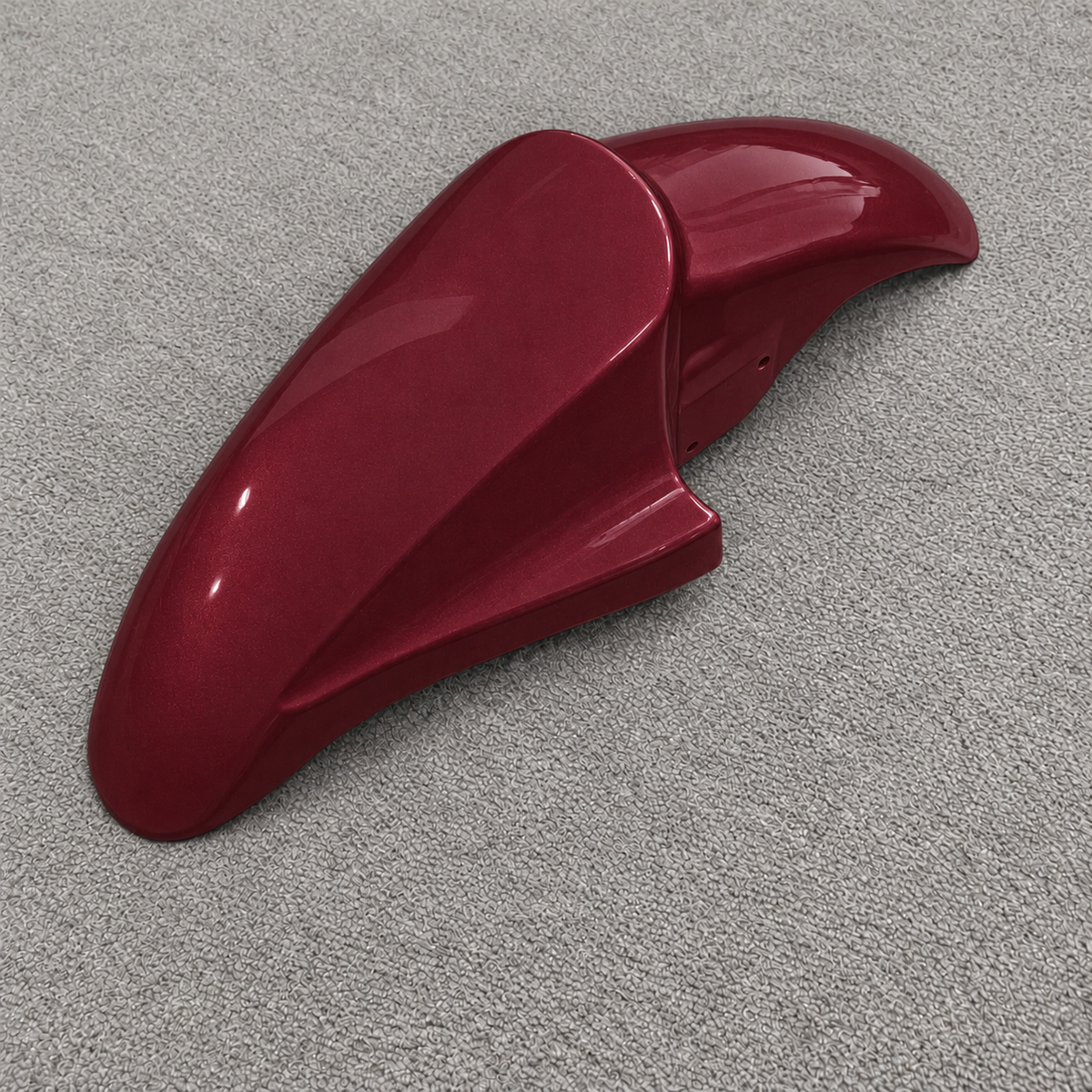 Motorcycle Fairing Kit Fits 2005-2008 KAWASAKI KLE500 - Injection-Molded ABS Plastic - Burgundy Gray Black | NiceFairings - rear angle image
