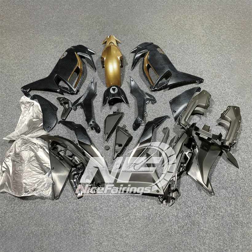 For KAWASAKI Ninja 650 ER-6F 2020-2026 Custom Painted Sportbike Fairings Kit Replacement Cowling | NiceFairings - front angle image