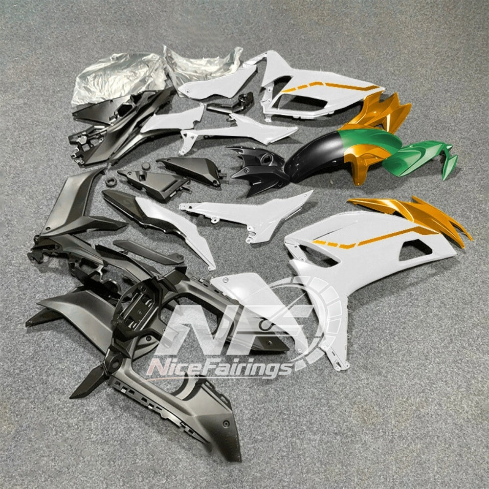 For KAWASAKI Ninja 650 ER-6F 2020-2026 Custom Painted Custom Painted Motorcycle Fairings Kit | NiceFairings - front angle image