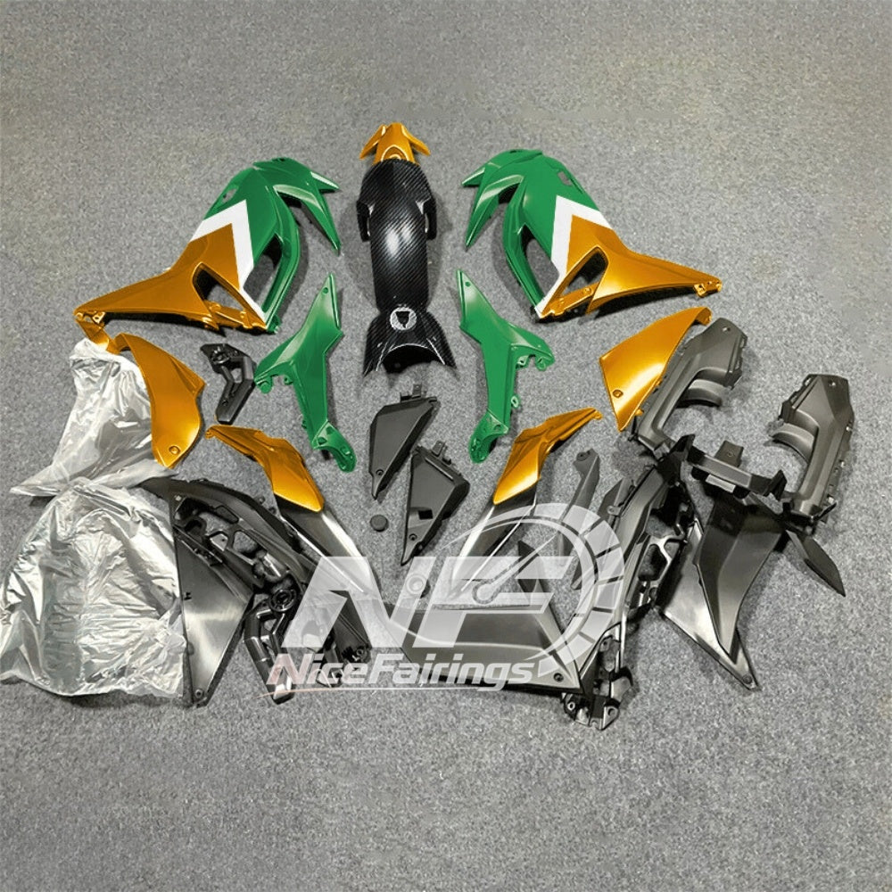 For KAWASAKI Ninja 650 ER-6F 2020-2026 Custom Painted Sportbike Fairings Kit Replacement Cowling | NiceFairings - rear angle image