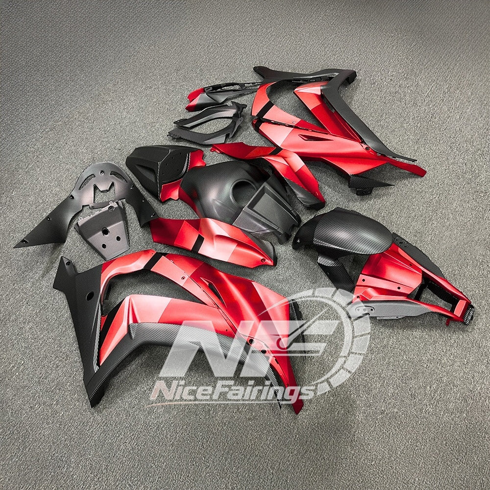 For KAWASAKI Ninja ZX10R 2011-2015 Complete Fairing Set | NiceFairings - front angle image
