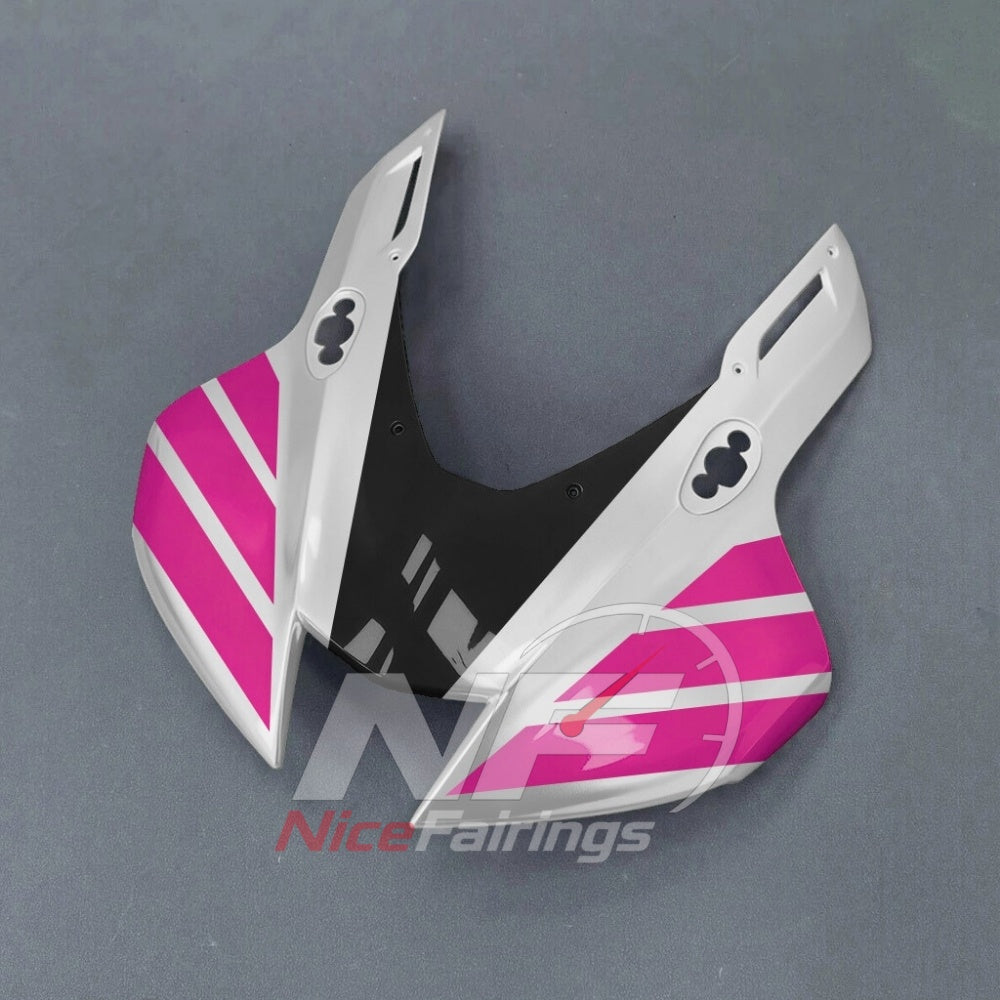 For Honda CBR1000RR-R SP 2024-2026 Pink Black Sportbike Fairing Set with Custom Painted Plastics | NiceFairings - front angle image