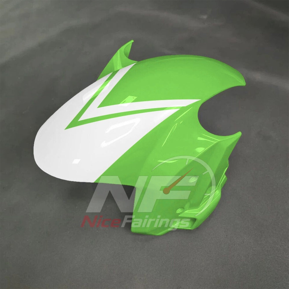 For BMW S1000RR 2025-2026 Green Black Motorcycle Fairing Kit with Aftermarket Body Panels | NiceFairings - front angle image
