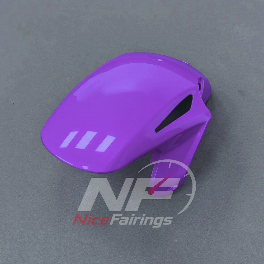 For Honda CBR1000RR-R SP 2024-2026 Blue Black Sportbike Fairing Set with Custom Painted Plastics | NiceFairings - front angle image