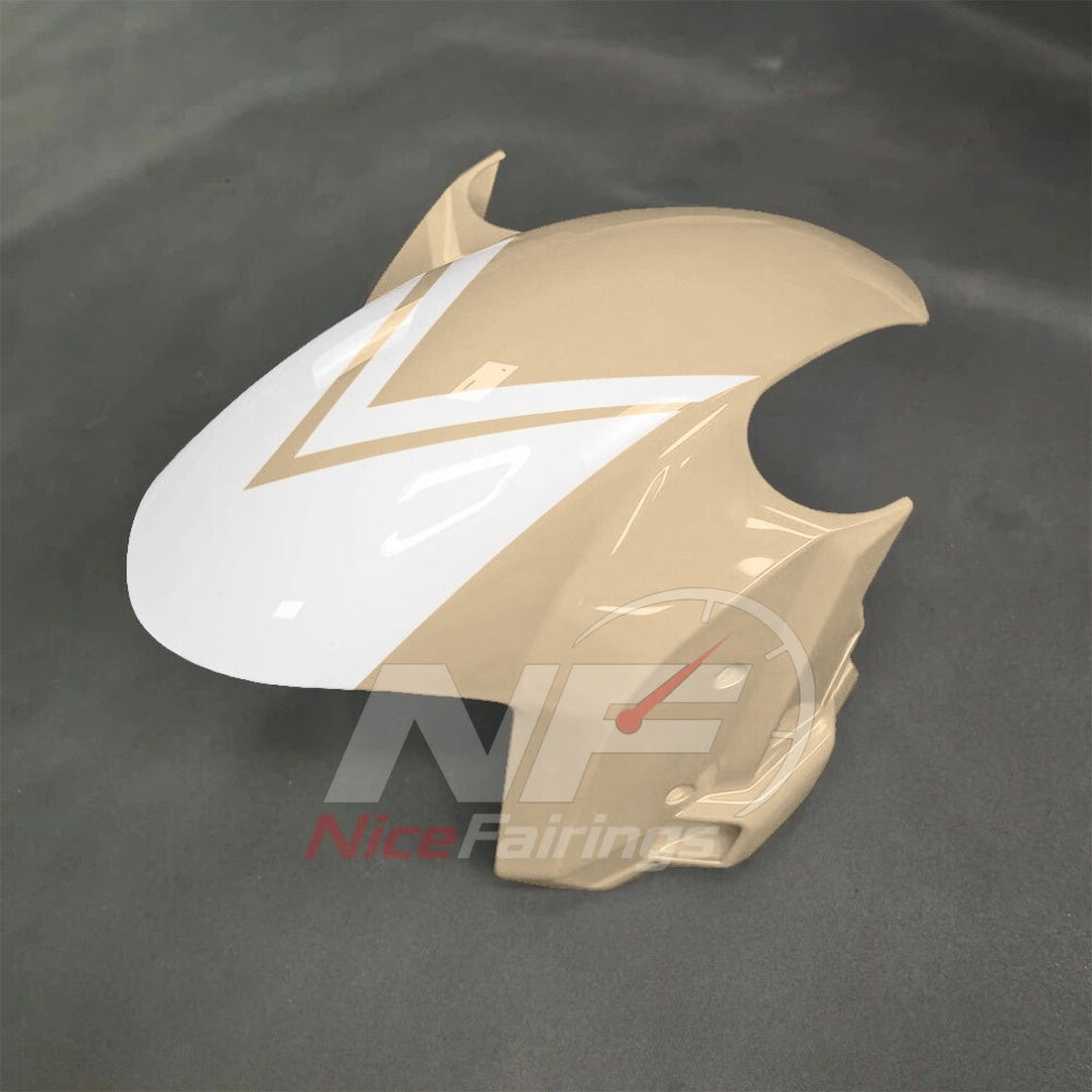 For BMW S1000RR 2025-2026 Yellow Black Sportbike Fairing Set with Custom Painted Plastics | NiceFairings - front angle image