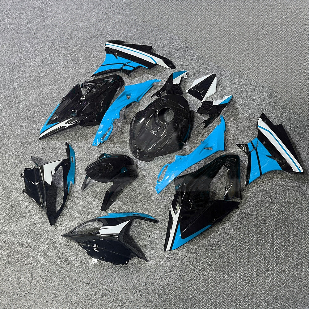 For BMW S1000RR 2017-2018 Race Replica Tank Cover Edition Custom Painted ABS Body Kit For Street Or Track | NiceFairings - front angle image