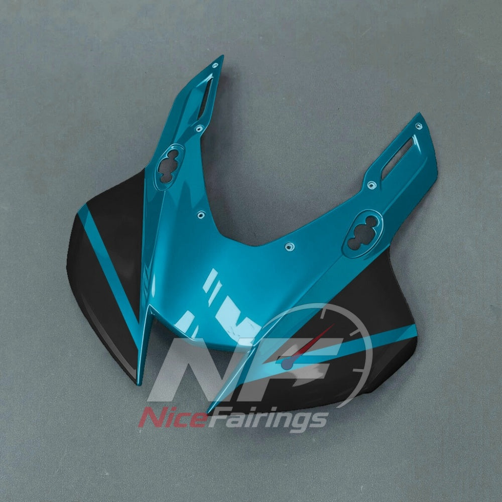 For Honda CBR1000RR-R SP 2024-2026 Teal Black Motorcycle Fairing Kit with Aftermarket Body Panels | NiceFairings - front angle image