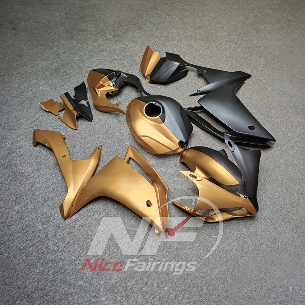 Sportbike ABS Bodywork Fairing Set Fits YAMAHA YZF-R1 RN19 2007-2008 - Bronze Graphic | NiceFairings - front angle image