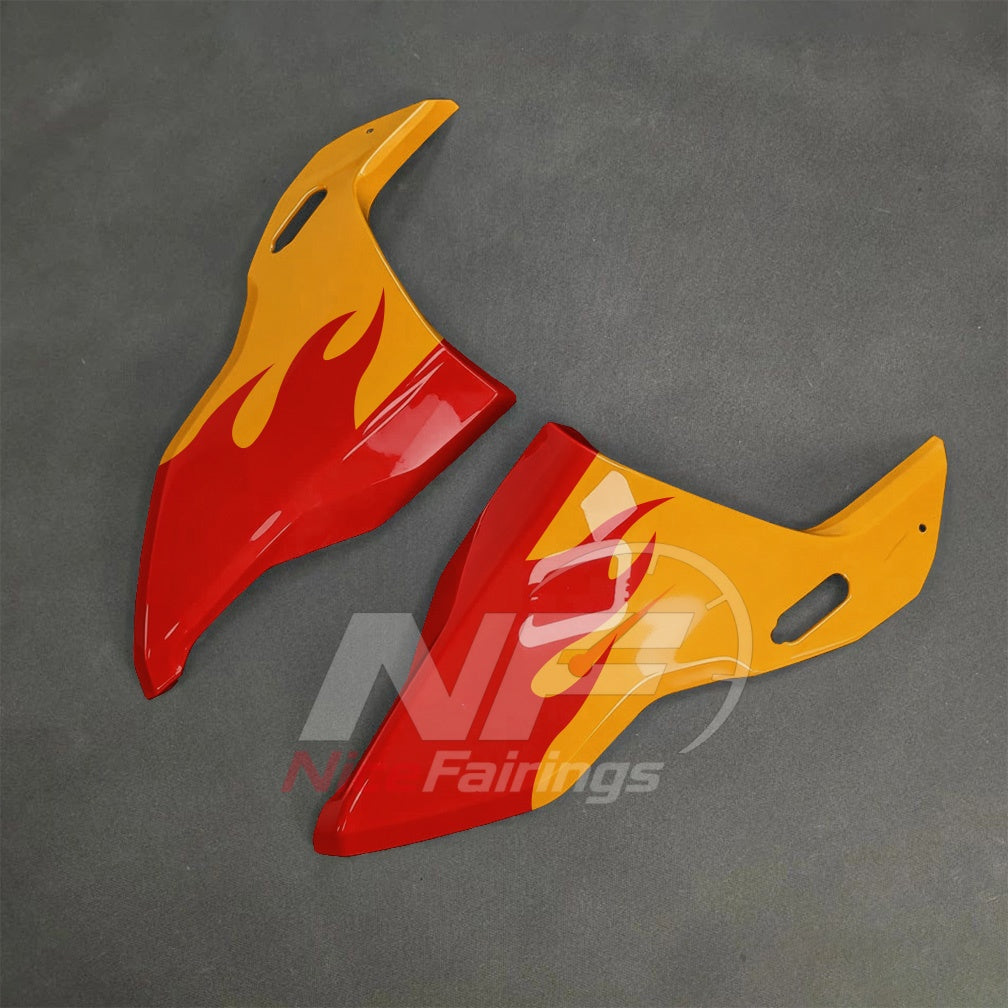 For BMW S1000RR 2025-2026 Yellow Black ABS Fairing Kit with Painted Bodywork and Replacement Panels | NiceFairings - front angle image