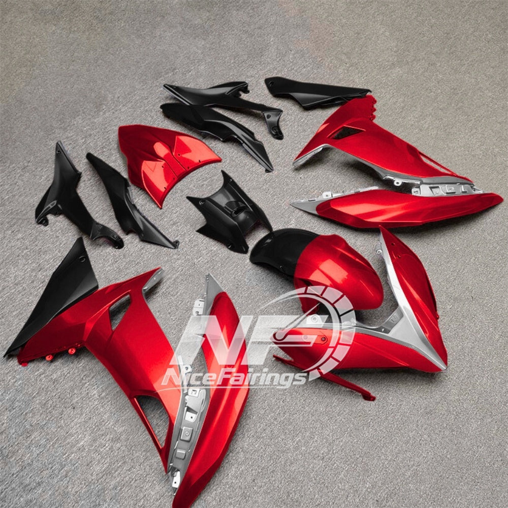 KAWASAKI Ninja 650 ER-6F 2017-2019 ABS Fairing Kit Style 41 | NiceFairings - front angle image