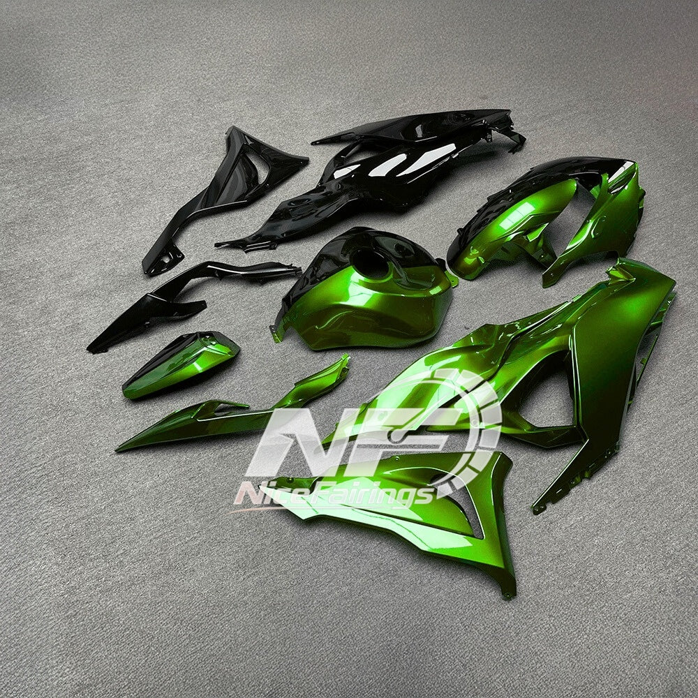 For Kawasaki ZX6R 636 2024-2025 ABS Fairing Kit Street Bodywork Tank Cover | NiceFairings - front angle image