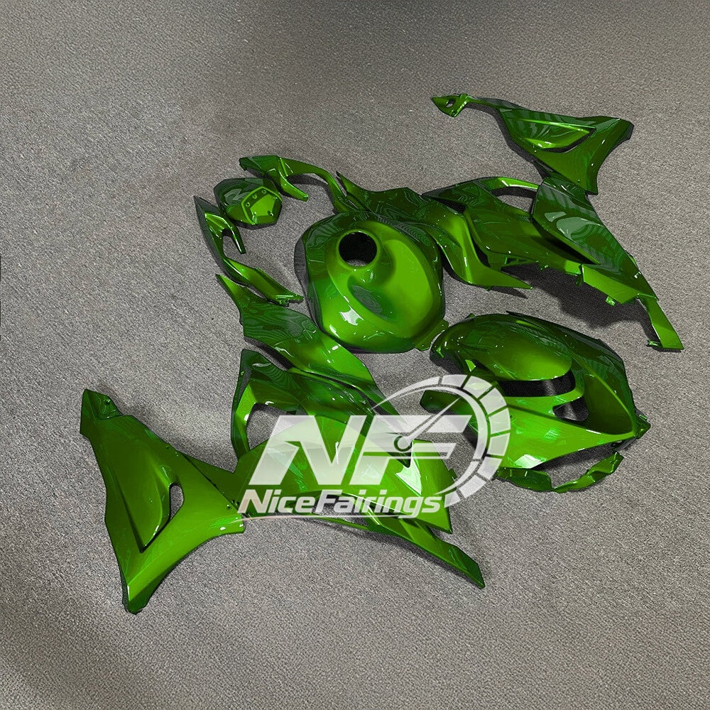 For Kawasaki ZX6R 636 2024-2025 Painted Motorcycle Bodywork Track Edition Tank Cover | NiceFairings - front angle image