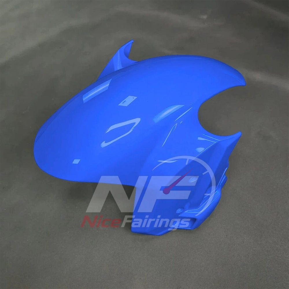 For BMW S1000RR 2025-2026 Blue Black ABS Body Kit with Street and Track Fairing Panels | NiceFairings - front angle image