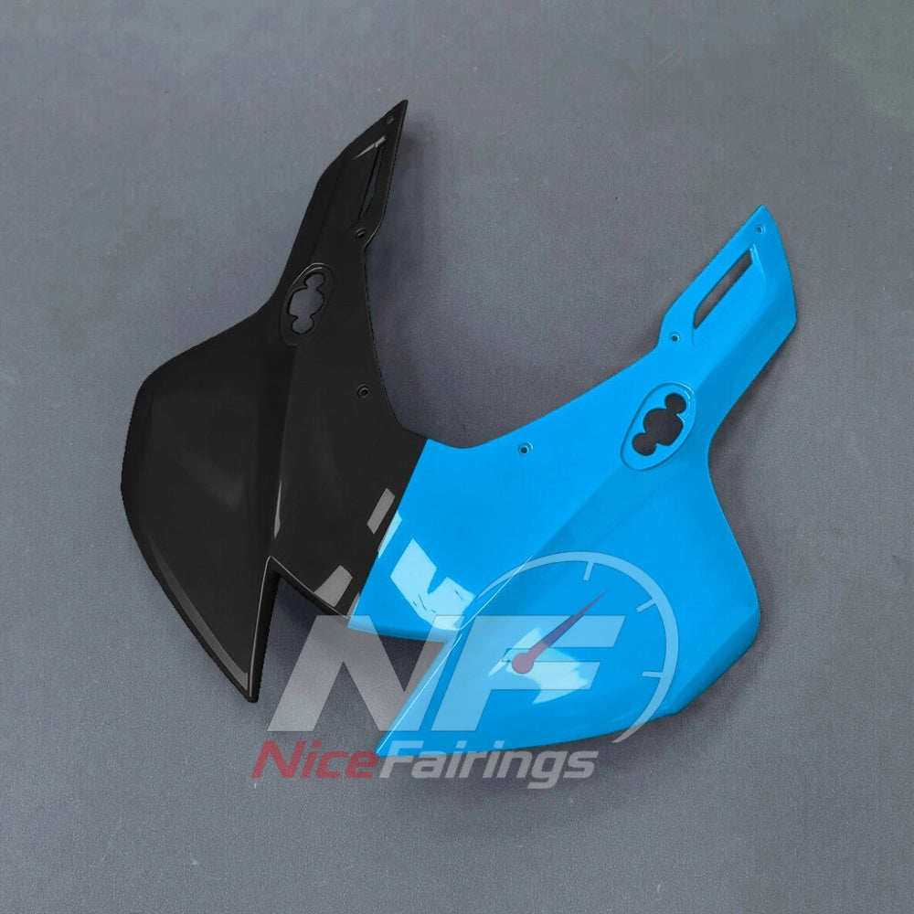 For Honda CBR1000RR-R 2024-2026 Blue Black Custom Fairings with ABS Sportbike Plastics and Full Body Kit | NiceFairings - front angle image