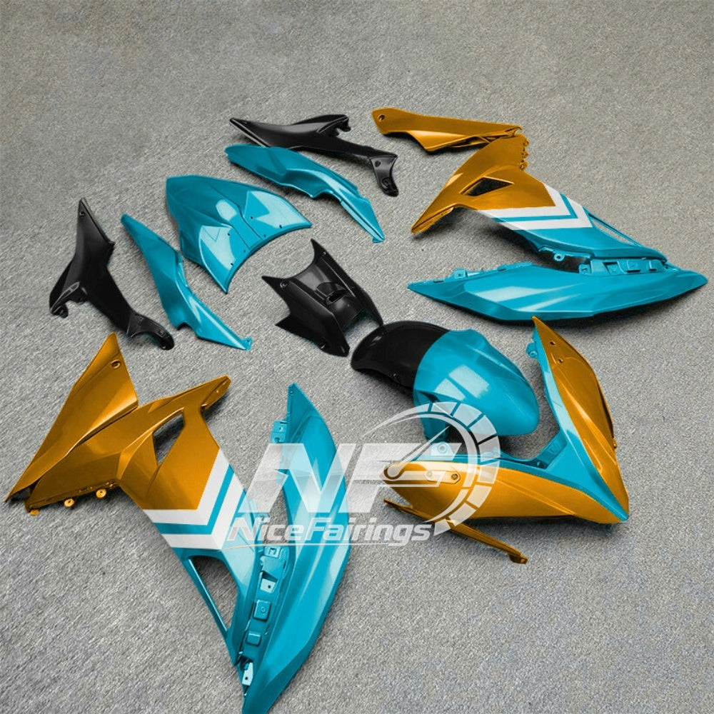 KAWASAKI Ninja 650 Custom Body Panels Style 47 | NiceFairings - front angle image