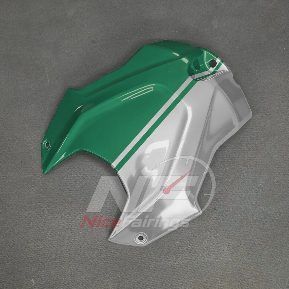 For BMW S1000RR 2025-2026 Green Black ABS Fairing Kit with Painted Bodywork and Replacement Panels | NiceFairings - front angle image