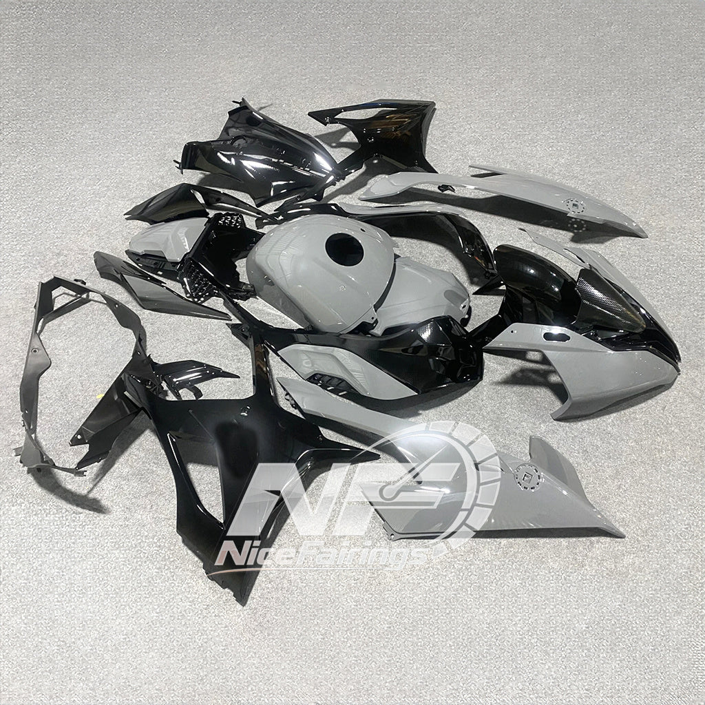 For BMW S1000RR 2019-2022 M Motorsport Tank Cover ABS Fairing Kit, Custom Painted Motorcycle Bodywork | NiceFairings - front angle image