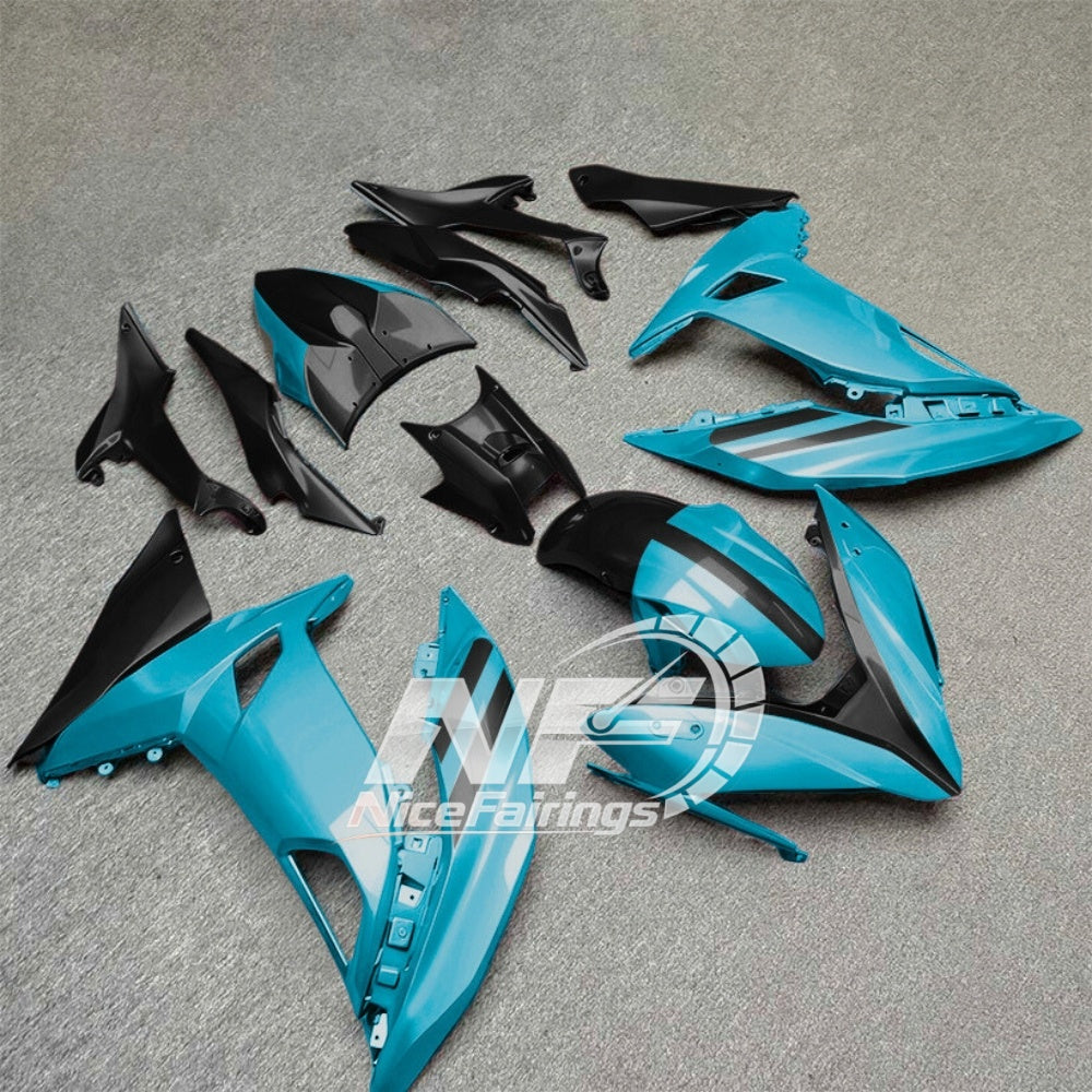 KAWASAKI Ninja 650 ER-6F Full Fairing Kit Style 21 | NiceFairings - front angle image