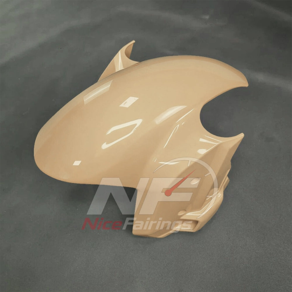 For BMW S1000RR 2025-2026 Yellow Black Sportbike Fairing Set with Custom Painted Plastics | NiceFairings - front angle image