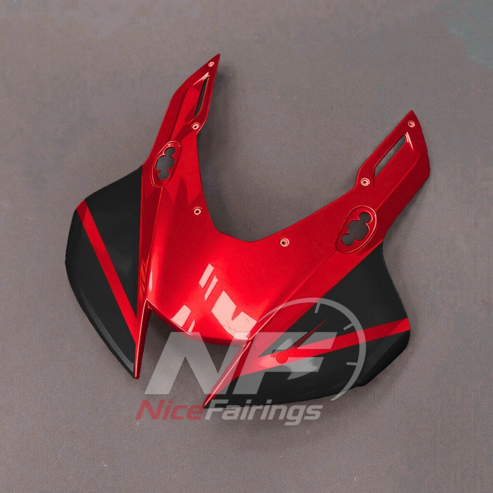 For Honda CBR1000RR-R 2024-2026 Red Black Painted ABS Fairings with Complete Replacement Bodywork | NiceFairings - front angle image