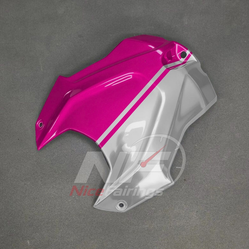 For BMW S1000RR 2025-2026 Pink Black Painted ABS Fairings with Complete Replacement Bodywork | NiceFairings - front angle image