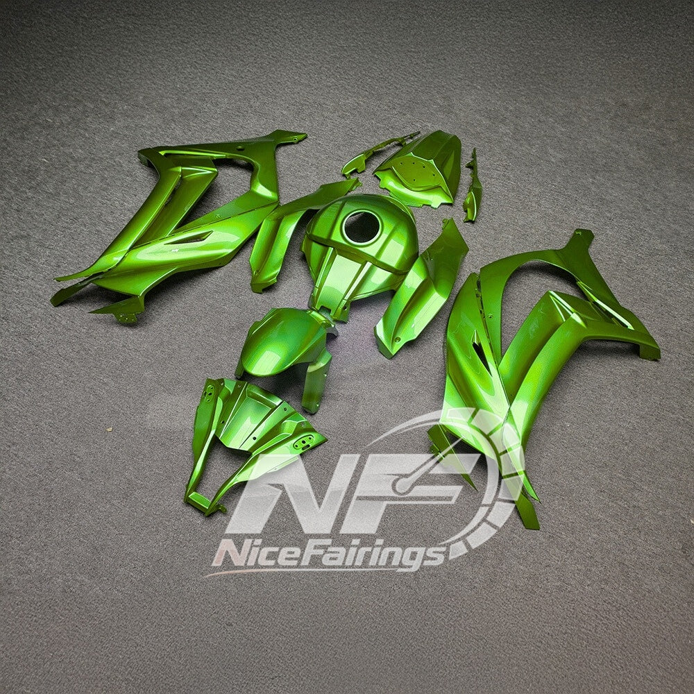 For KAWASAKI Ninja ZX10R 2011-2015 Replacement Fairing Kit | NiceFairings - front angle image