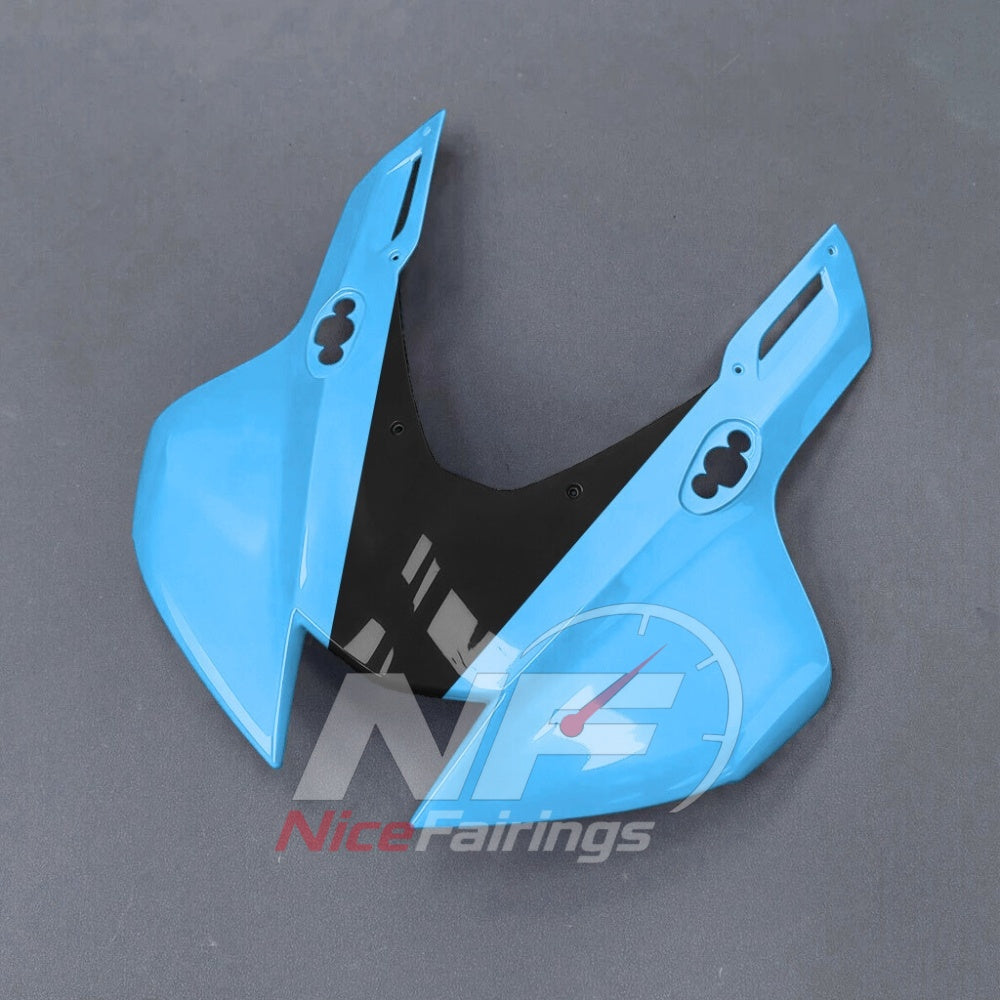 For Honda CBR1000RR-R 2024-2026 Blue Black Custom Fairings with ABS Sportbike Plastics and Full Body Kit | NiceFairings - front angle image