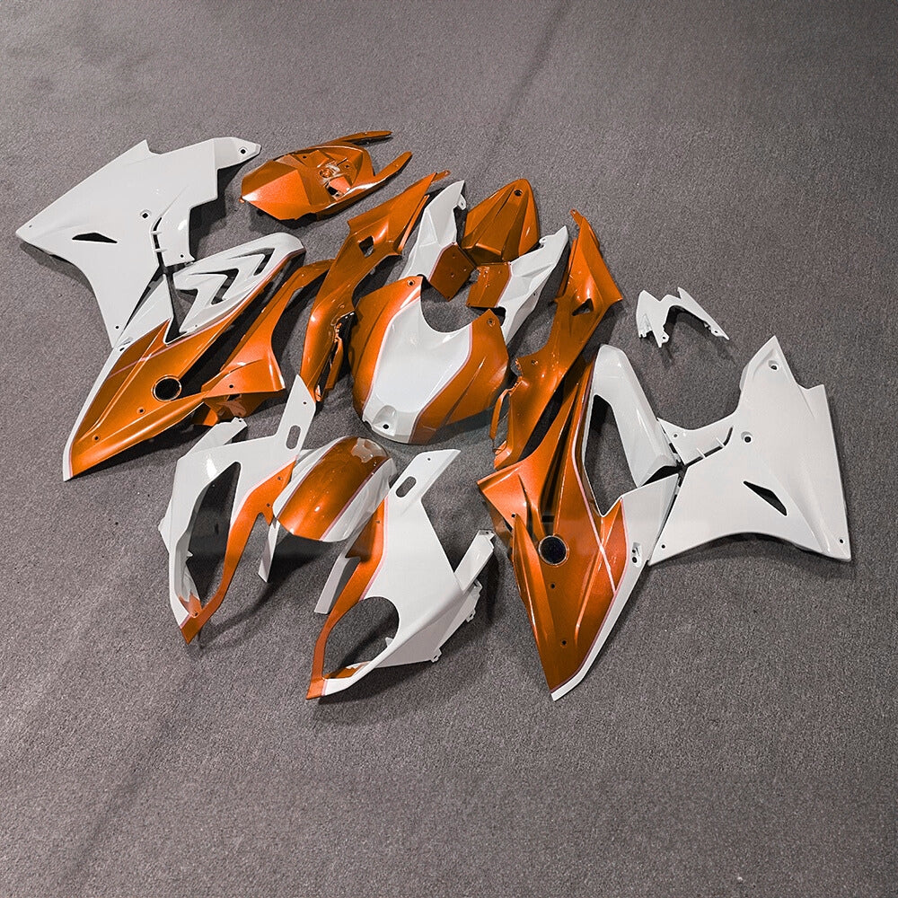 For BMW S1000RR 2017-2018 Full Body Kit Standard No Tank Cover Custom Painted ABS Body Kit For Street Or Track | NiceFairings - front angle image