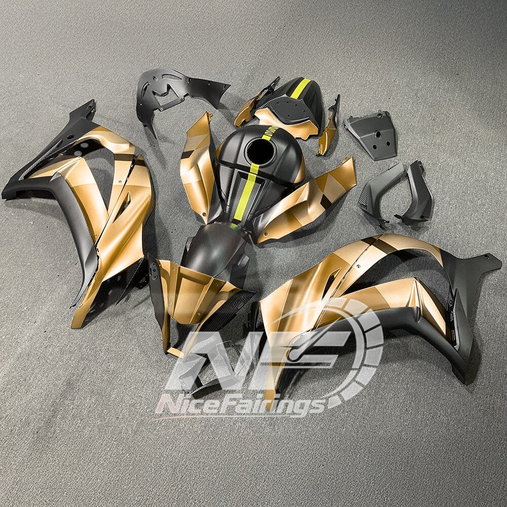 KAWASAKI Ninja ZX10R 2011-2015 Painted Bodywork Panels | NiceFairings - front angle image